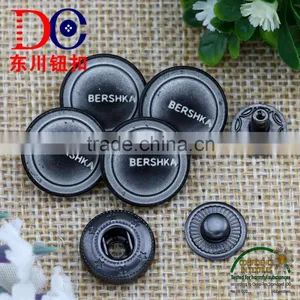 17MM Hot Sale Copper Button Custom Spring Snap Button Tor Jacket Bags thumbnail-1