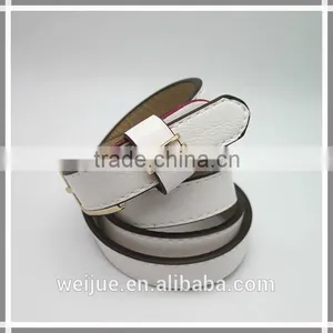 Fashionable Colorful Skinny Belts for Women in Wholesale thumbnail-1