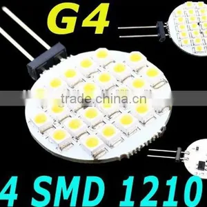 12V G4 Led 24 SMD 1210 LED Light Home Car RV Marine Boat LED Lamp Bulb thumbnail-1