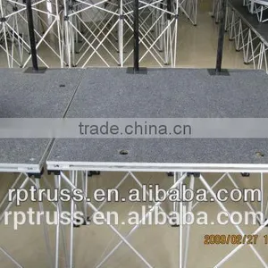 Alminum Instellistage, Drum Riser Stage, Mobile Stage, Folding Stage for School Stage Events thumbnail-3