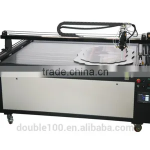 Automatic Crystal Glue Spray Machine on MDFboard, Cardboard,wood thumbnail-2
