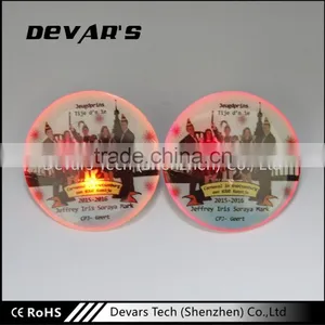 2016 Newly Design Fashion Custom LED Flashing Pin Badge Supplier's Choice thumbnail-4