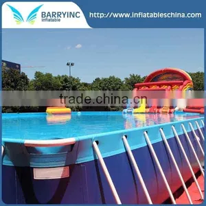 New Metal Frame Pool Above Ground Swim Pool Frame Swimming Pool thumbnail-3