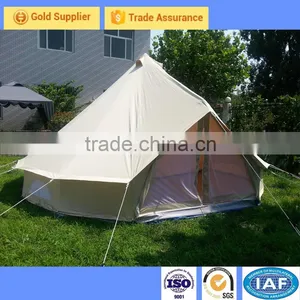 5M Cotton Canvas Waterproof Bell Tent thumbnail-1