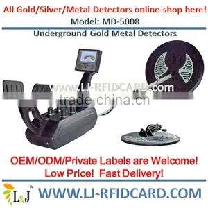 Free Shipping FOR PL2 or MD5008 Cheap Military Gold Metal Detector thumbnail-2