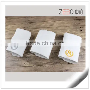 100% Cotton Wholesale Satin Board With Gold Embroidery Cotton Face Towel thumbnail-1