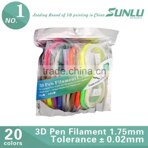 PLA 3d Printer Filament Wholesale Price High Quality PLA 3D Pen Filament for 3D Pen thumbnail-1