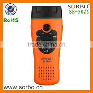Top Quality Good Special Design Hand Dynamo Flashlight FM Radio / Mobile Phone Charger thumbnail-5