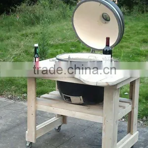 21" Barbecue Grills Ceramic Charcoal Oven Quality Choice thumbnail-1
