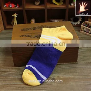 Mens Boy Multi-Color Breathable High Ankle Warm Striped Stitched Dress Socks thumbnail-5