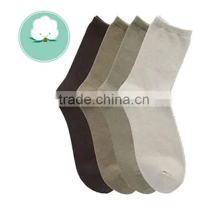 Plain Breathable Men Dress Socks Wholesale thumbnail-3