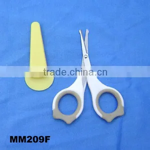 Plastic Handle Mini Scissors With Cover in Polybag thumbnail-1