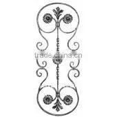 Fence or Gate Wrought Iron Ornamental Rosette thumbnail-1