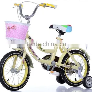 14-Inch Bicycle Children Learn Bicycle Child Princess Baby Bike Steel Bike For Ages 3-6 Years Old Beige Toys Children thumbnail-2
