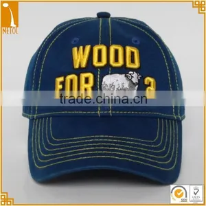 2016 New Custom Designed 3d Embroidered Text Kids Baseball Caps Hats thumbnail-1