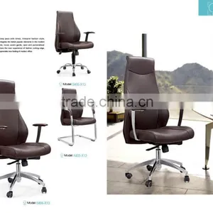 Office Chair With Office Chair Cushion Brown Leather Office Chair thumbnail-2