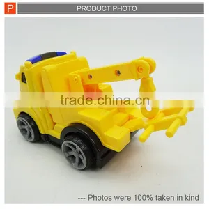 Mini Plastic Friction Building Toy Car Truck 3pcs thumbnail-3