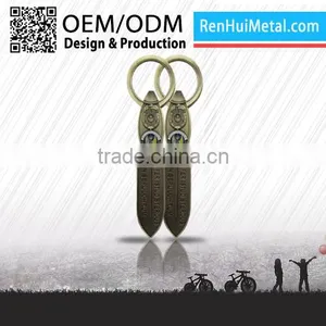 Professional Manufacturers High End Souvenir Metal Dumbbell Key Chain thumbnail-4