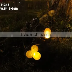 Resin Solar Mushroom Statues Garden Light thumbnail-5