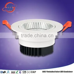 Recessed Round Led Downlight 9w Cob Chip Led Spot Downlight 110-240v thumbnail-4