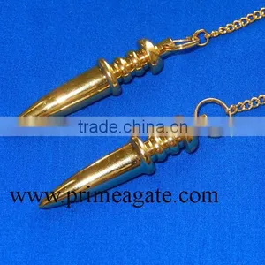 Golden Sword Metal Pendulum For Sale | Pendulum for Dowsing | Metal Pendulum For Sale thumbnail-1
