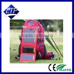 Safely No Lithium Battery Without Storage Function 3 Foldings 5W Solar Charger for Cellphone Power Bank thumbnail-3