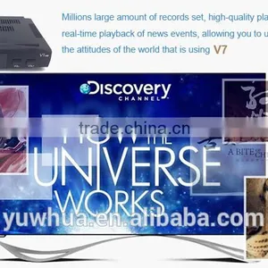Freesat V7 HD/SD Output Satellite Receiver no Dish Free to Air FTA 4K Set Top Box SKYBOX F5S thumbnail-3