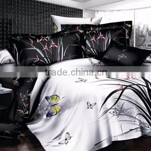 100% Cotton Luxury Bedding Sets Queen King Size Bedding Set 4PCS Bed Sheet thumbnail-1