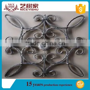 Wrought Iron Rosette Scroll Bending Component for Balcony Railing, Gate, Fence thumbnail-2