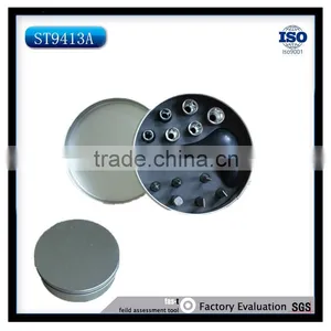 14pcs Round Tin Box Promotion Set thumbnail-1