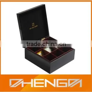High Quality Factory Customized Personalized Wooden Tea Box thumbnail-6