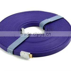 Special Highest Level HDMI Flat Cable With Metal Shell thumbnail-2