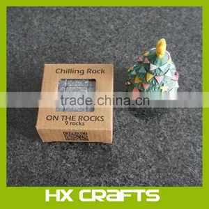 9PCS/Set Chilling Rocks Set Ice Cubes Wine Bourbon Scotch Soapstone Whiskey Stones thumbnail-5