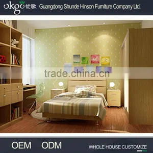 Latest Design Real Wood Bookcase, Solid Wood Bookshelf, Bookshelf With Drawers thumbnail-1