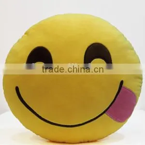 2015 Best Selling High Quality Stuffed Soft Plush Lovely Emoji Toys thumbnail-4