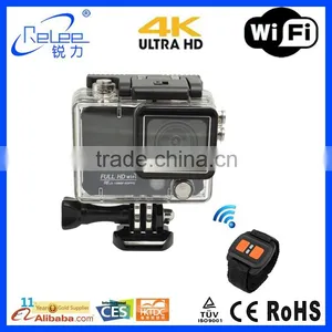Unique High Speed 50 Meter Deep Waterproof 4K Ultra HD WiFi Action Camera thumbnail-4