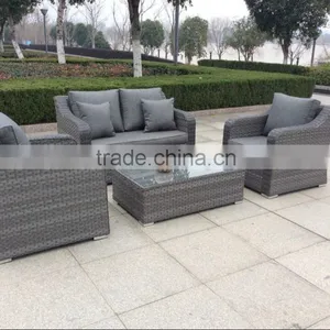 Wholesale Mordern High Quality All Weather Synthetic Rattan Outdoor Furniture Sofa Set thumbnail-2