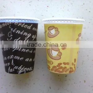 Beverage Use Single Wall Paper Cup With Lid thumbnail-4