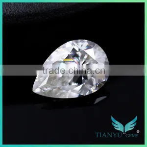 Lowest Price Manufacturer Lab Created Moissanite Diamond EFcolor Pear Diamond thumbnail-1