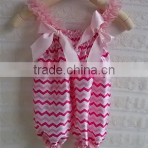 New Baby Girls Rompers New Chevron Satin Adorable Bubble Romper Baby Knickers Turquoise Pink Chevron Satin Petti Bubble Knickers thumbnail-4