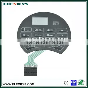 Plastic Poly Dome 6 Push Buttons Membrane Switch thumbnail-2