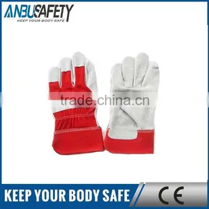 AB/ BC Grade Full Palm Industrial Leather Hand Gloves thumbnail-1
