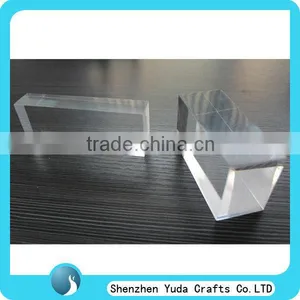 Crystal Clear Transparent Acrylic Block ,blank Acrylic Block,diamond Polish Square Block thumbnail-1
