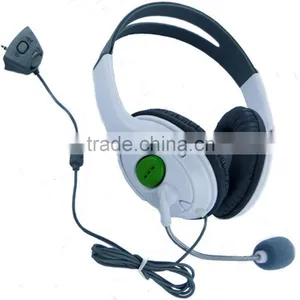 New Wired Headphone With Boom Microphone For Xbox 360 thumbnail-1