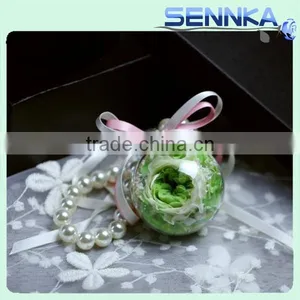 Luxury Handcraft Rose Car Hangings Preserved Fresh Rose thumbnail-3