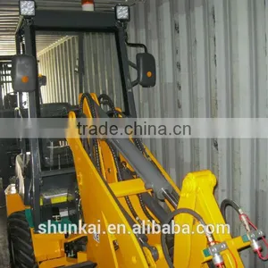 Hot Selling Closed Hydraulic System ZL08 Mini Loader Quick-hitch JOYSTICK With CE thumbnail-5