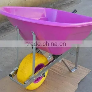 Heavy Duty Construction Garden Wheelbarrow thumbnail-1