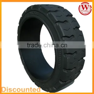 4 Wheel Electric 1.8 Ton Toyota 30-7FBCU20 Cargo Car Industrial Solid Rubber Tyres 21X7X15 16X5X10-1/2 thumbnail-1