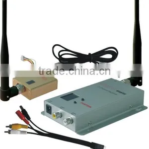 Long Range 800mW 1.2GHz Digital Display Wireless AV Transmitter thumbnail-1