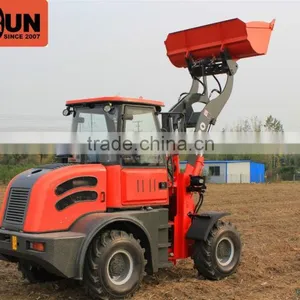 Everun Farm Tools ER20 Small Wheel Loader ,Excavaor With Pallet Forks thumbnail-5